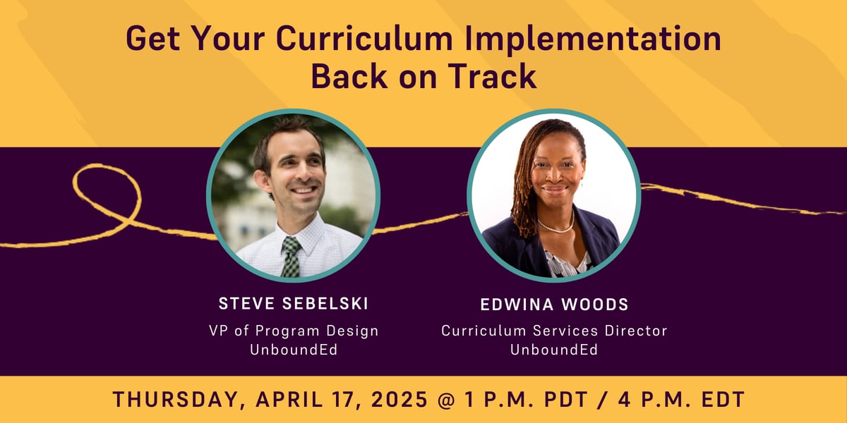 Curriculum webinar email banner 4.17.25