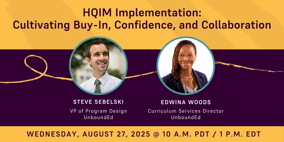 High-Quality Instructional Materials Implementation Cultivating Buy-In, Confidence, and Collaboration - Newsletter