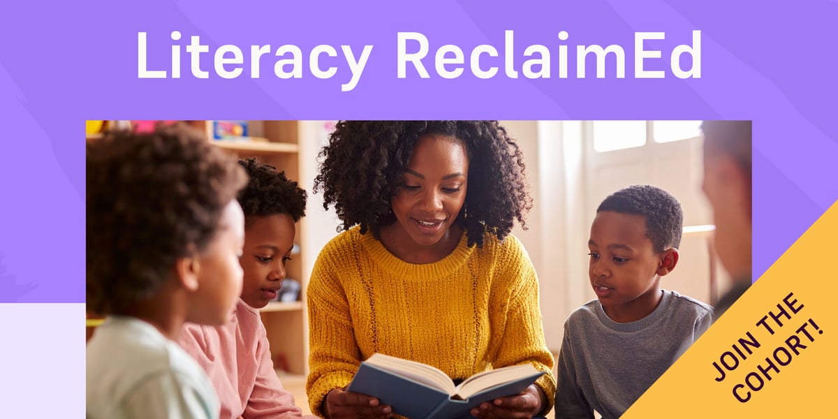 Literacy ReclaimEd Newsletter