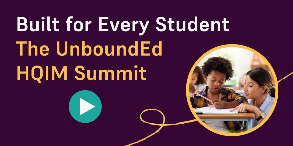 UnboundEd HQIM Summit - Play Video