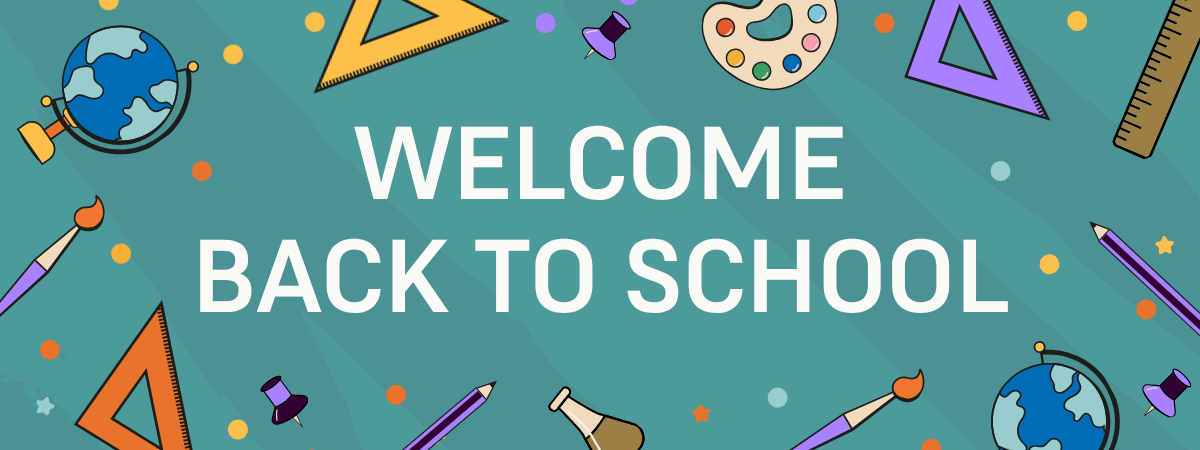 Welcome Back to School Email Graphic